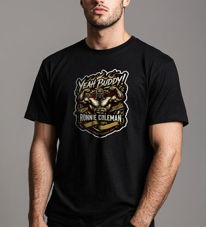 Yeah Buddy! - Limited Editon Premium Tee Shirt for GYM Lovers